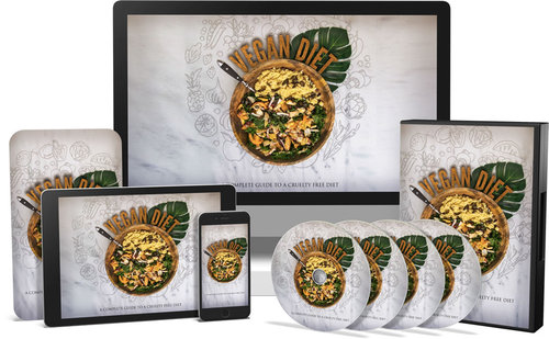Product picture Vegan Diet : A Complete Guide To A Cruelty Free Diet.